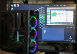 Gaming PC AMD Ryzen 5 5600G , GTX 1070-8GB, SSD-500GB NVME ,32GB DDR4 3200Hz, PSU-700W ,Windows 10 PRO